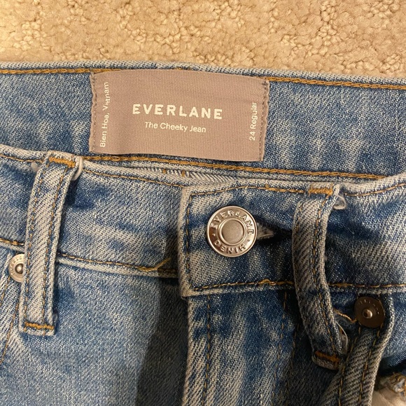 Everlane Cheeky jean, regular length size 24 - Picture 3 of 6